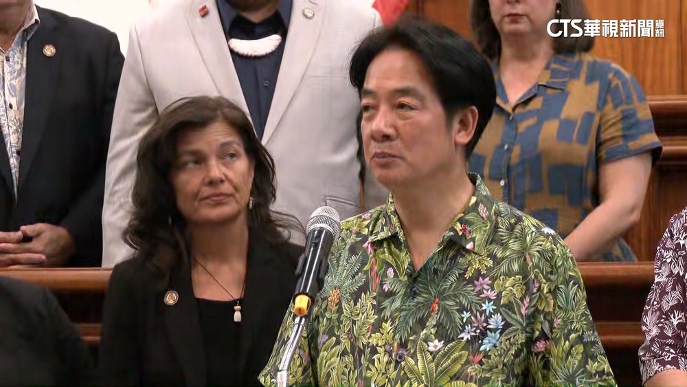 我元首第一人！賴清德過境突破　進關島總督官邸.議會