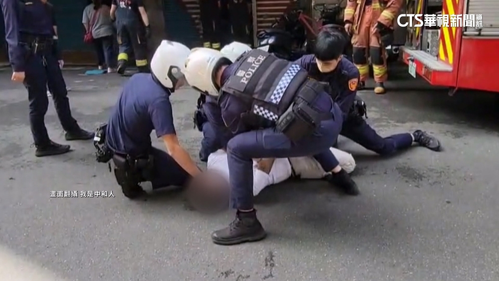 火警脫困怨警消「態度差」　租客持利器追砍消防員