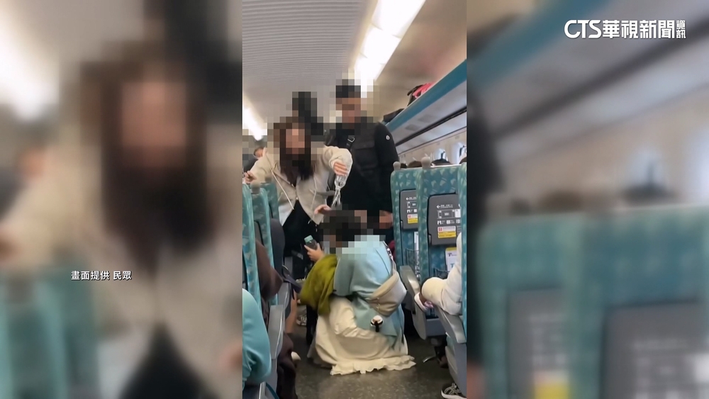 高鐵自由座糾紛！女遭當眾澆頭　淋水媽還原始末
