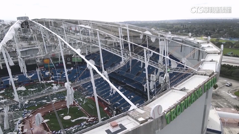 開幕延1天！主場屋頂被吹飛　光芒向洋基租小聯盟球場