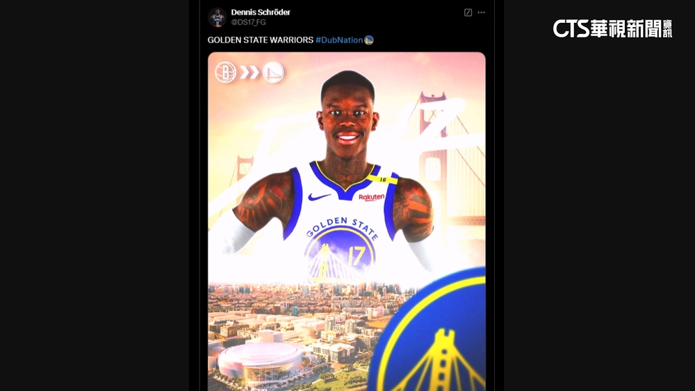 到勇士與咖哩組「夢幻雙控」　施洛德改簡介Po球衣照