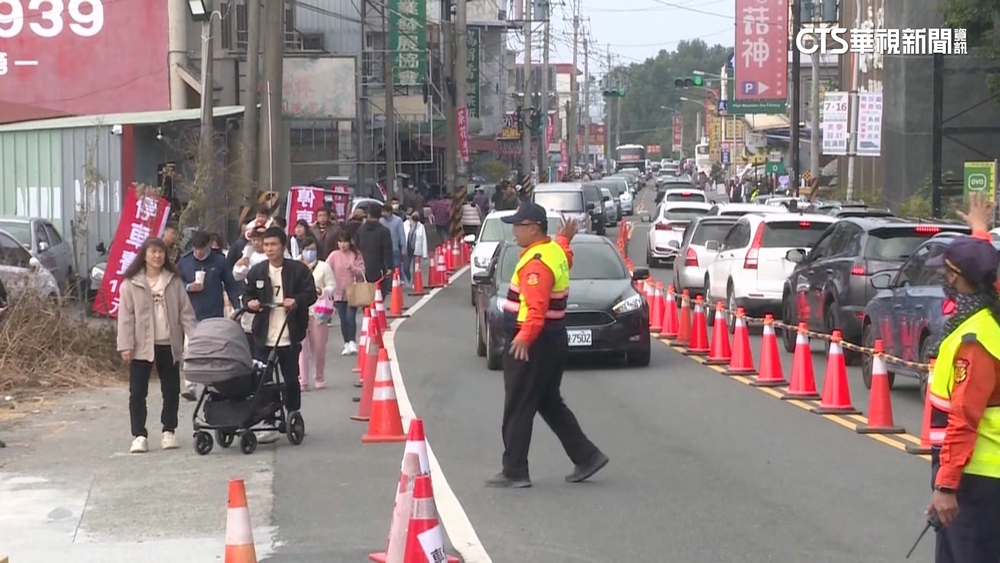 南投151縣道增新景點　假日塞爆車龍綿延3公里