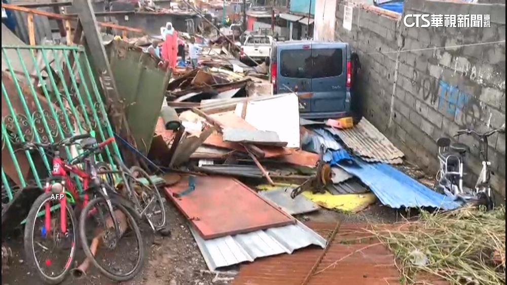 逾90年來最強氣旋「奇多」　侵襲馬約特島至少14死