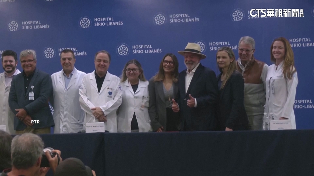 巴西總統腦出血開顱　術後狀況良好已出院