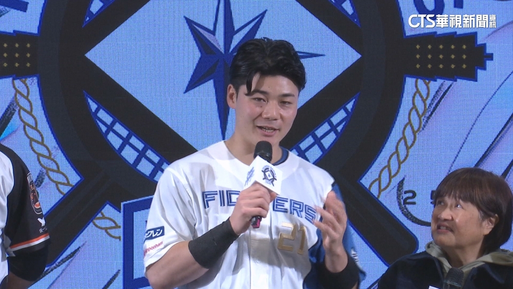 來台宣傳大巨蛋交流賽　清宮幸太郎讚林安可「帥氣」