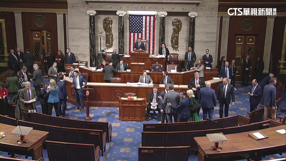 國會通過短期支出法案　美聯邦政府關門危機解除