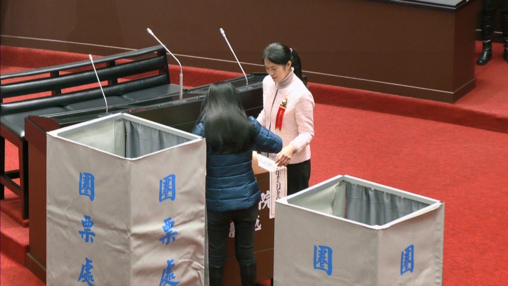 大法官人事同意權投票　7名被提名人全遭否決