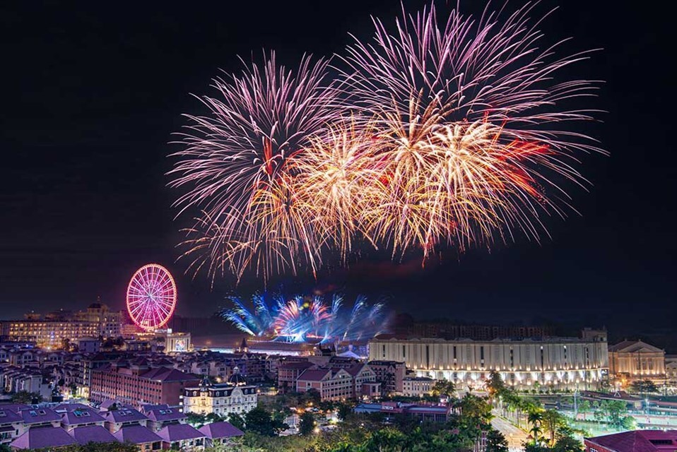 觀光遊樂園邀民眾一起入園參加跨年活動。圖／觀光署提供