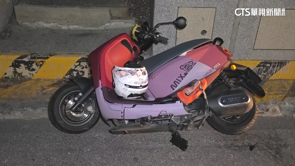 機車騎士自撞無生跡急救中　事故原因待調查