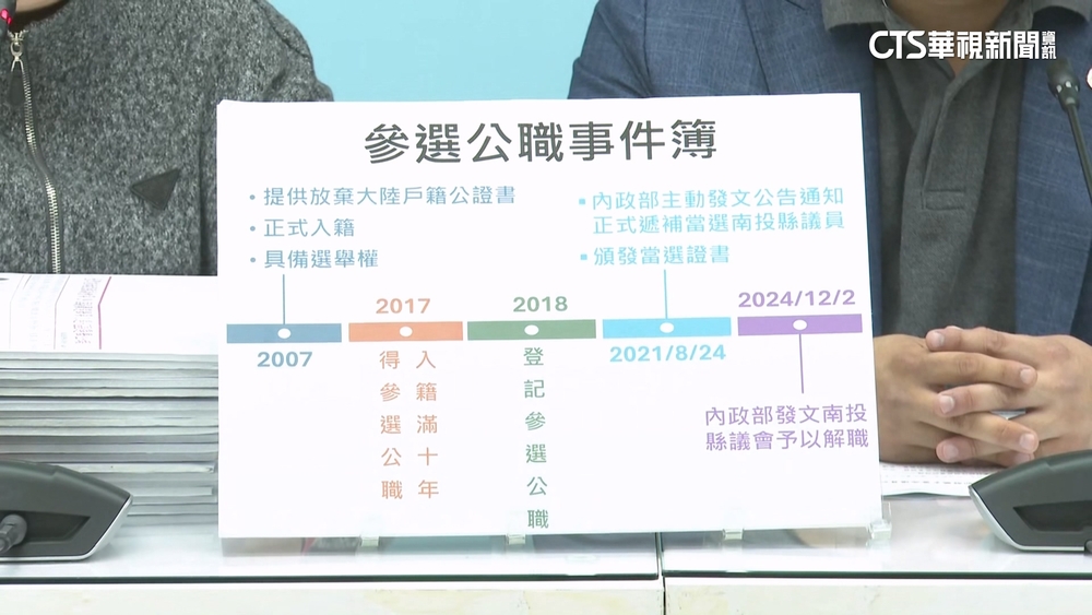 中配史雪燕遭解除議員職　藍轟違憲.綠駁「換概念」