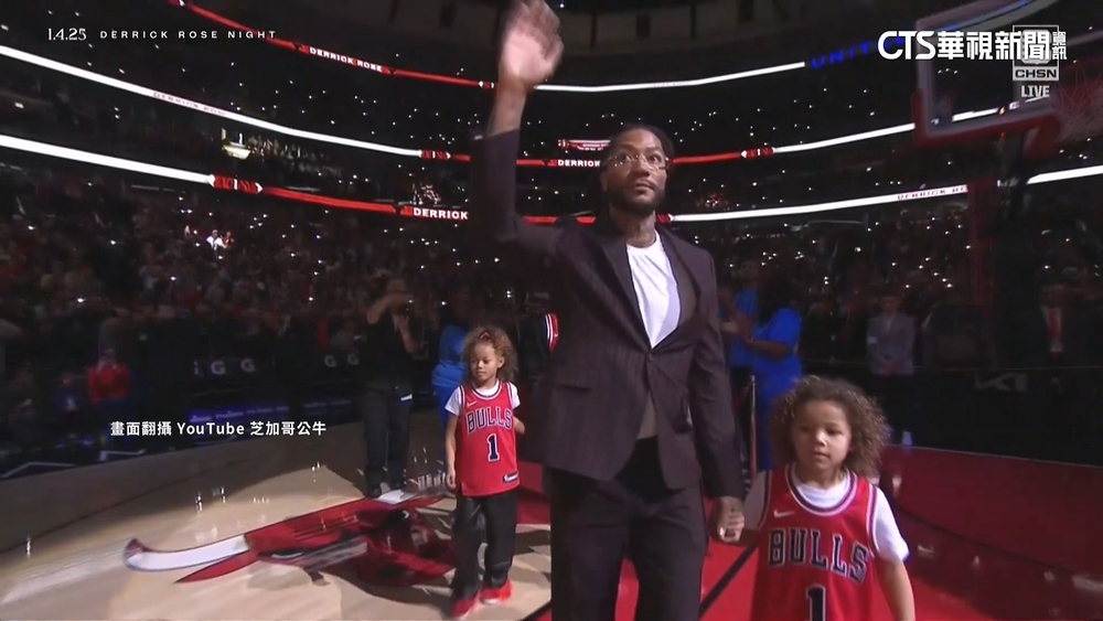 公牛主場辦「玫瑰之夜」　致敬傳奇D.　Rose