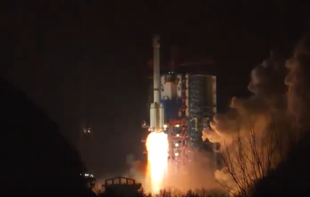 中共發射運載火箭經台灣中部　國防部：高度位於大氣層外