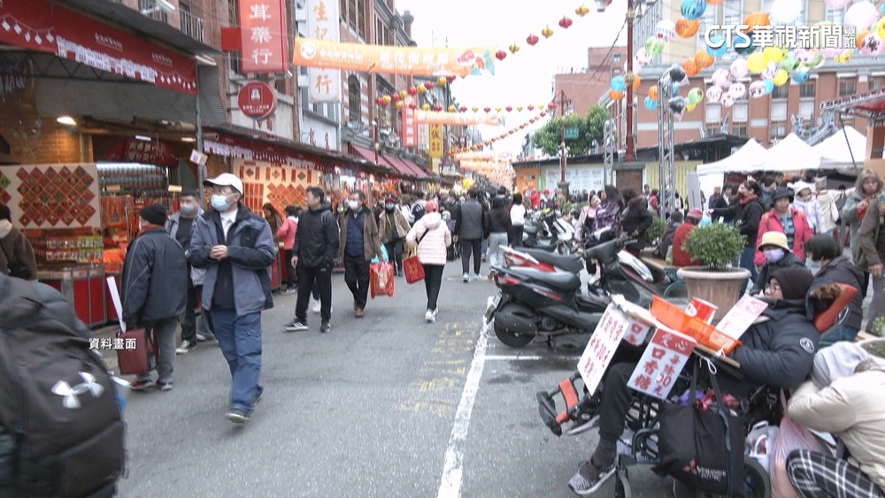 迪化年貨大街111起跑　部分路段交管車禁行