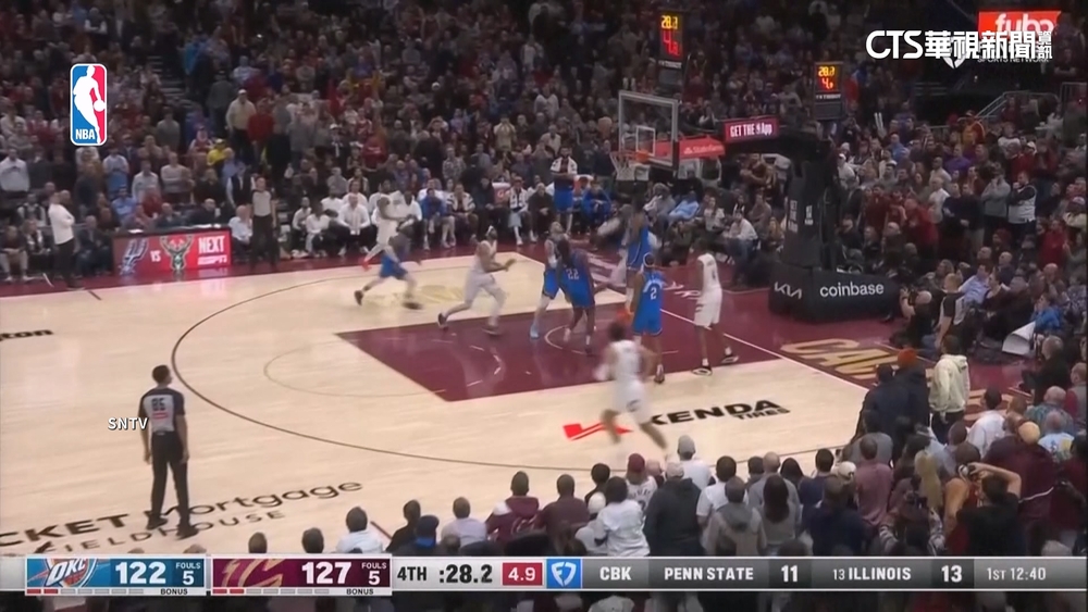 互換30次領先的激戰！　騎士斬斷雷霆15連勝