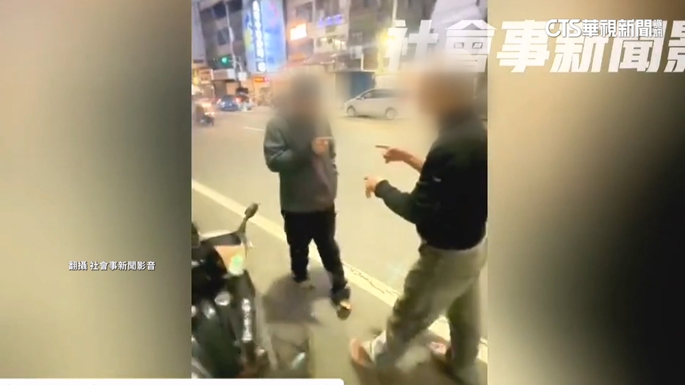 男追撞下車查看　未拉手剎再撞店家還毆被害者逃逸