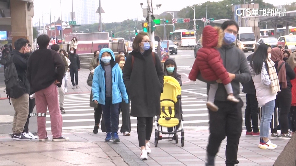 今晚「全台有雨」轉濕冷　又有一波冷氣團接力