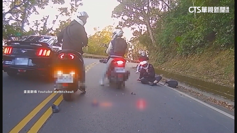 北宜公路盲彎超車肇禍　閃對向車急切回撞飛騎士