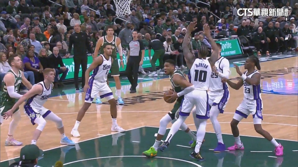 「字母哥」生涯50次大三元到手　斷國王7連勝