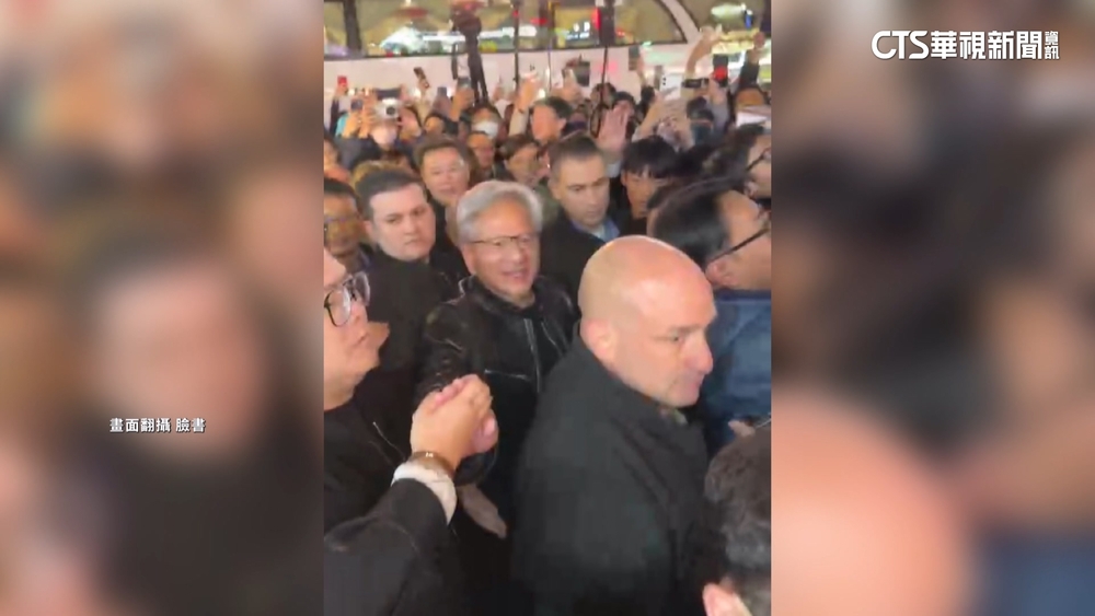 黃仁勳逛逢甲「一口沒吃」就離開引熱議　夜市臉書曝原由