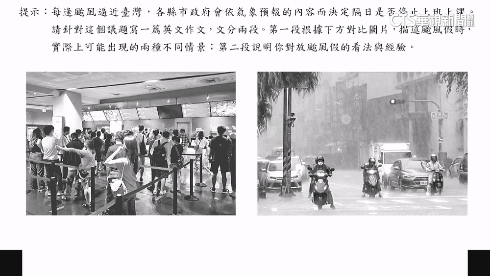 影城櫃台？機場櫃台？　學測英文寫作圖難猜引議