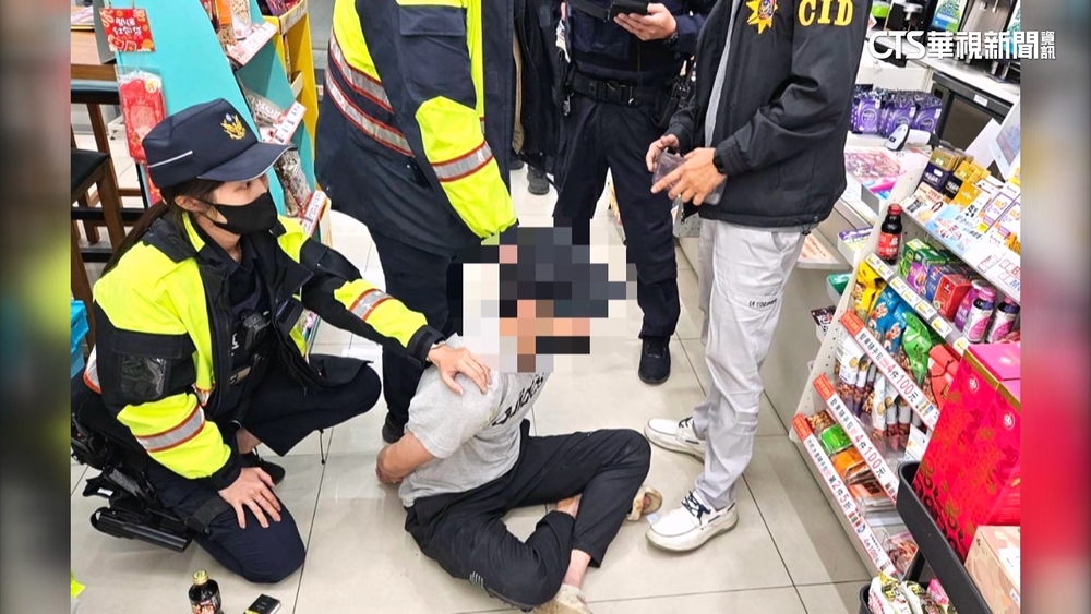 男偷土地公神像「拒捕撞警車」　警開2槍嚇阻逮人