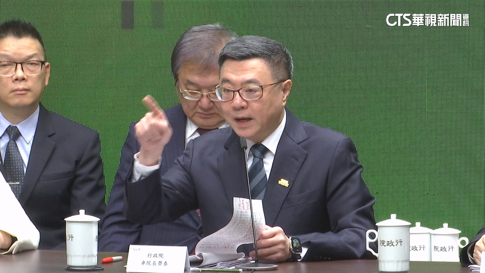 在野砍預算！　卓揆：毀滅國家　藍：只刪3.47%