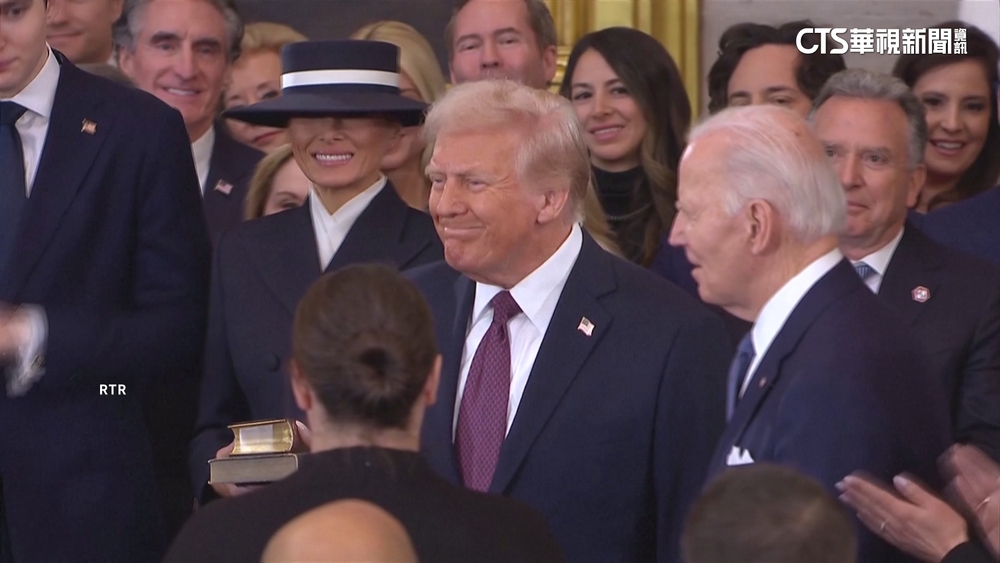 川普赴國會宣誓就任總統　美進入全新時代