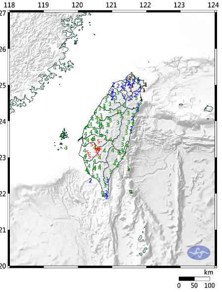 嘉義強震規模6.4全台有感 持續搖晃43秒 專家:當地50年來最大