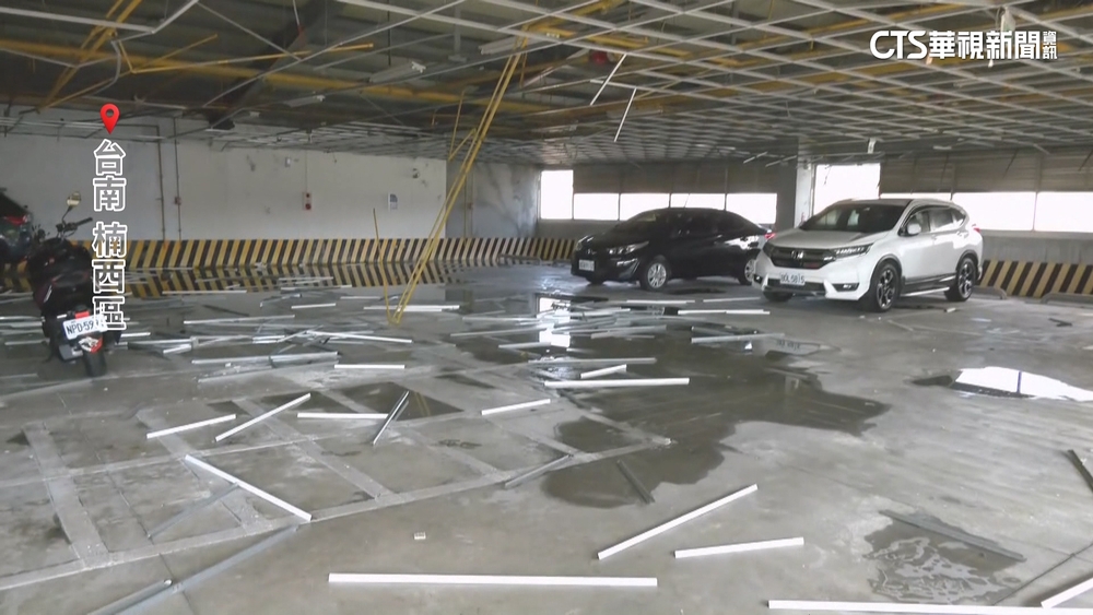 大埔震後9分鐘楠西震　多處民宅牆倒壓車