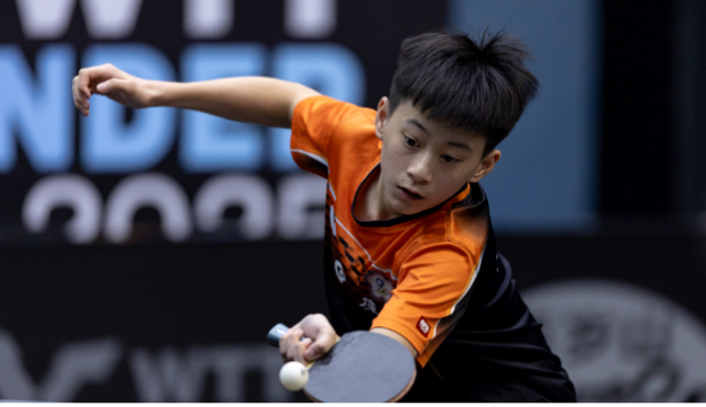 台灣史上最年輕進入男單前百 16歲郭冠宏破林昀儒紀錄