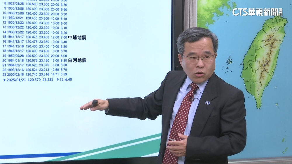嘉義6.4震與白河「震央幾乎重疊」　氣象署：斷層活躍