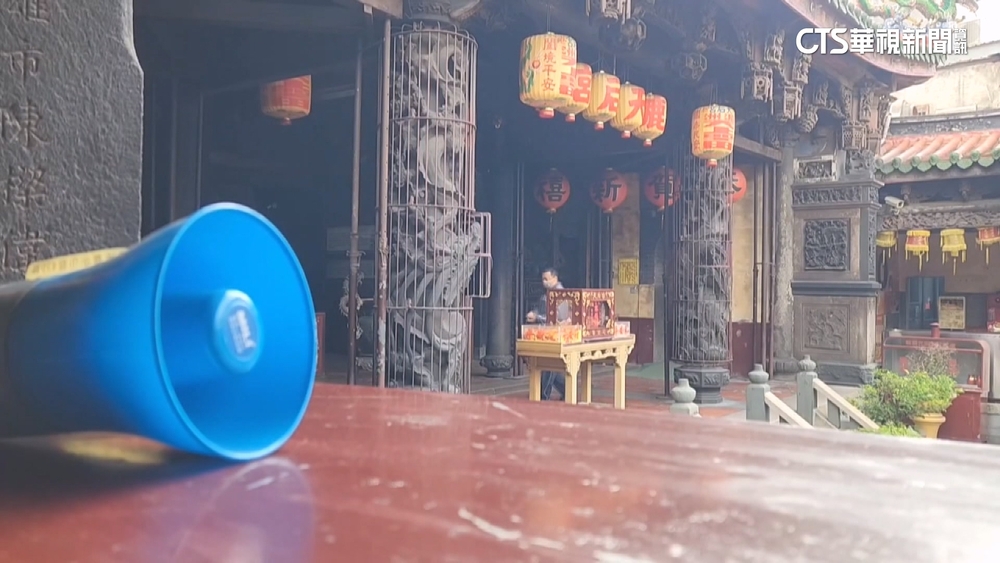 不是暮鼓晨鐘！　叫賣+宣導+垃圾分類　喇叭聲充斥宮廟