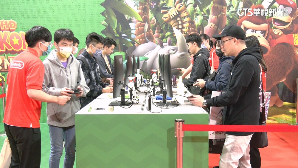 電玩展開幕日人潮爆滿！　逾300家業者共襄盛舉