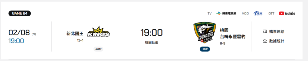 圖／擷取自TPBL官網