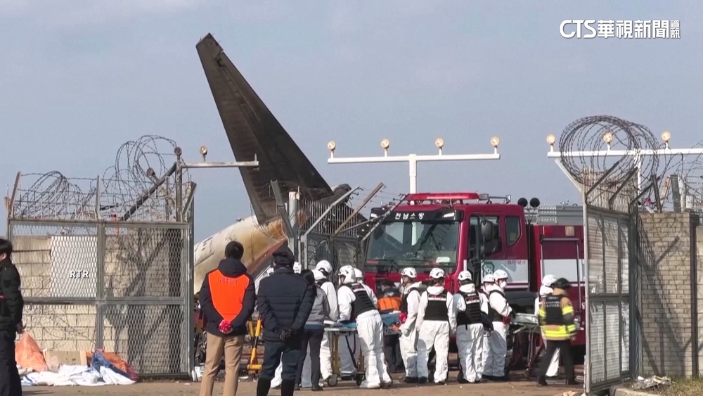 濟州航空撞牆起火179死　南韓決拆7機場水泥牆