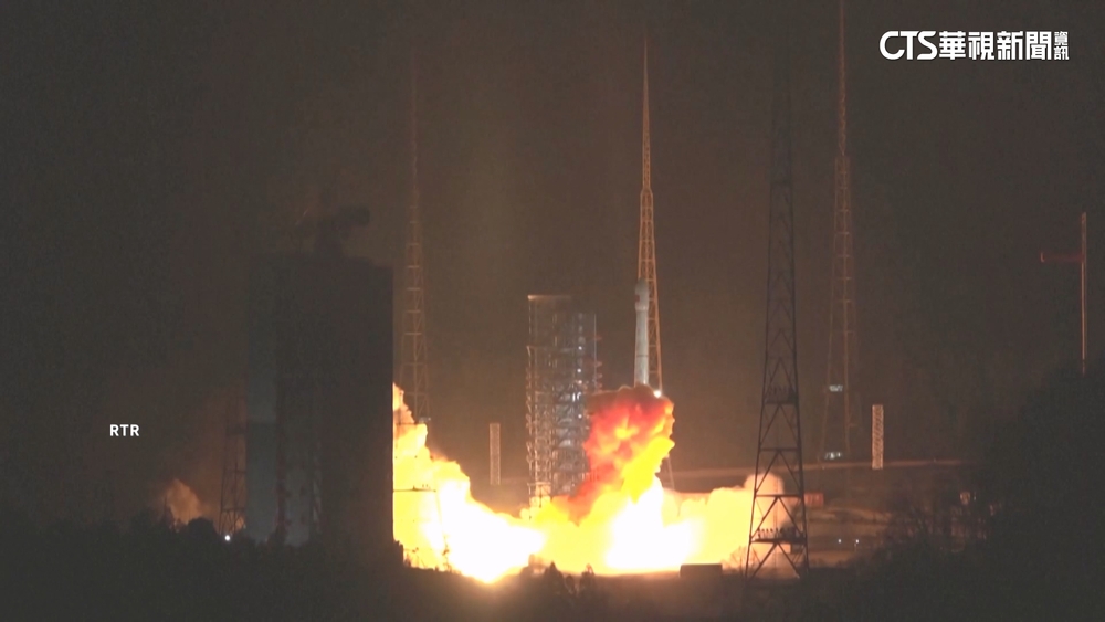 中國衛星運載火箭飛越我上空　國防部：無危害.密切掌握