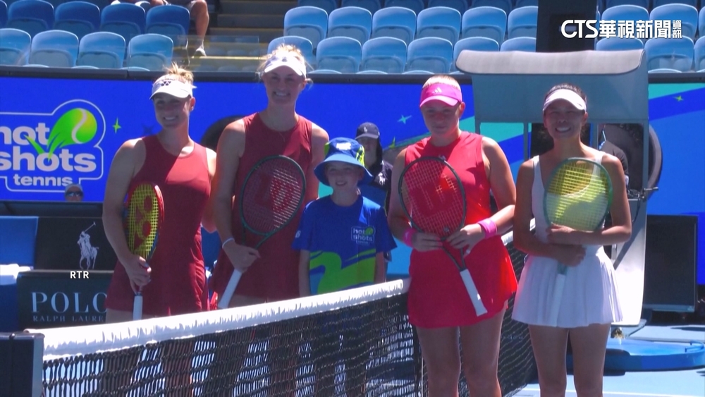 百搭天后謝淑薇　聯手Ostapenko拚澳網女雙冠軍