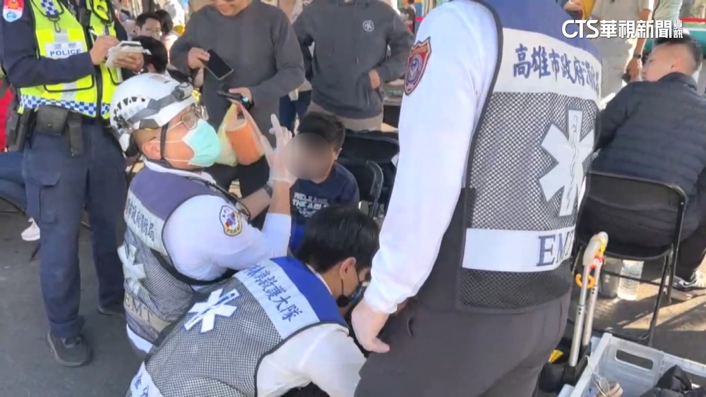 高雄冬日遊樂園開幕首日　9歲男童排隊暈倒幸無礙