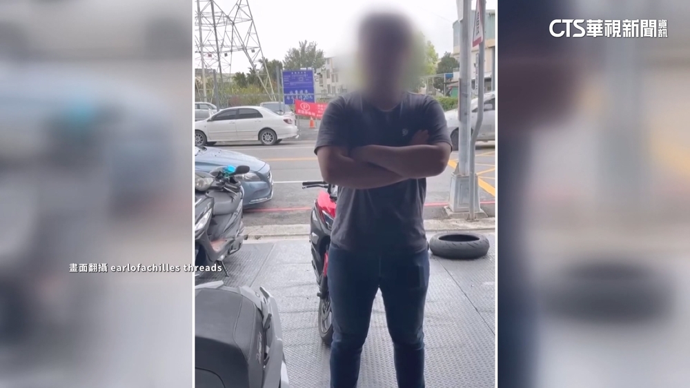 違停買早餐擋店！　男嗆機車行「紅線為何不能停」