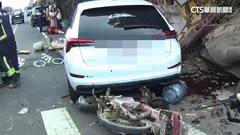 又是酒駕肇事！　嘉義貨車連3撞.機車卡車底騎士不治