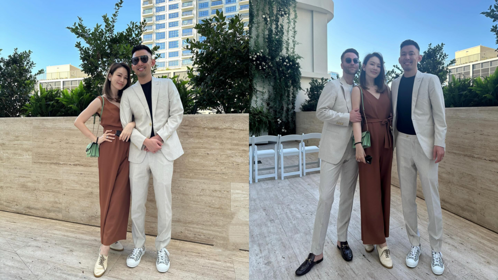 不是男友！　Melody曬帥弟新婚照：恭喜這對英俊的新郎夫夫