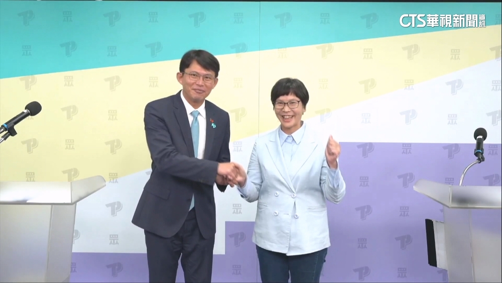 白黨魁補選政見會　蔡：大和解2.0　昌：和解不會從天掉下