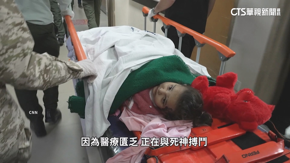 加薩罕病兒童求醫困難 驚動約旦國王派機協助