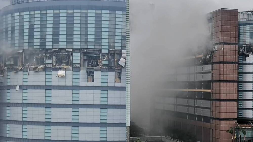 快訊》台中新光三越驚傳氣爆　大樓竄濃煙、4人疑被炸出