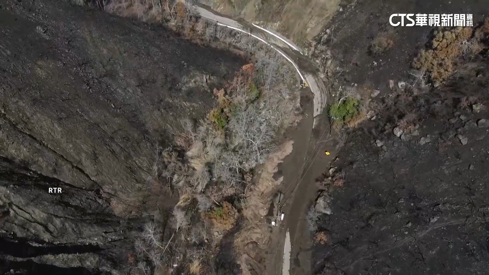 火災後又暴雨！　美國加州土石流　災民急疏散