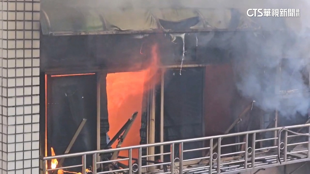 基隆民宅奪命惡火！　5樓兒來不及救父.9旬翁困4樓亡