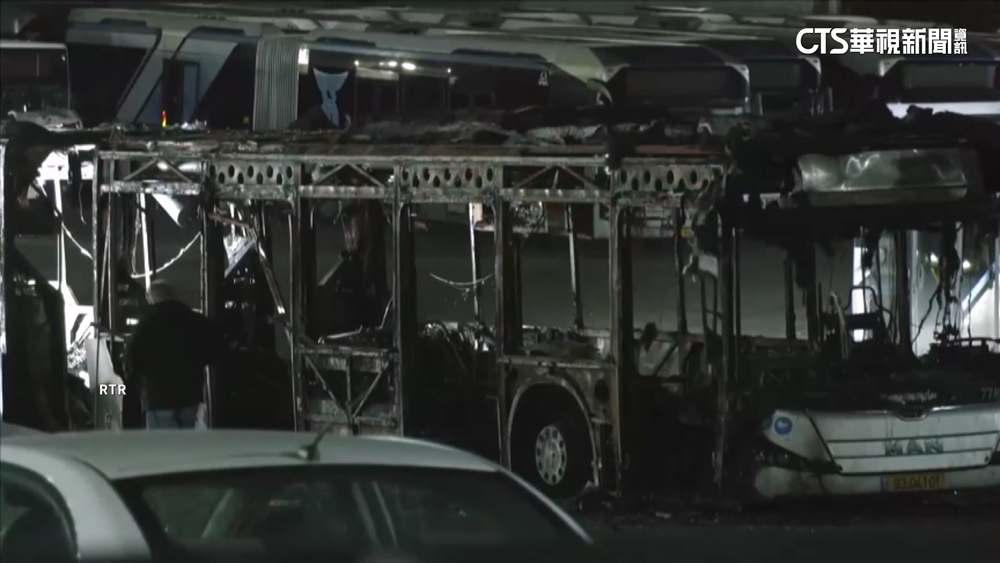 以色列爆恐襲！　3輛公車爆炸　尋獲5公斤炸藥