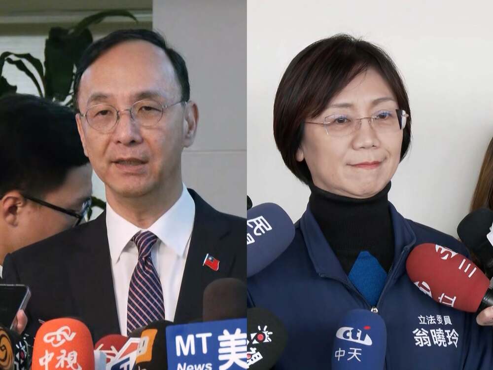 「不分區別鬧事」暗指翁？朱立倫：沒指特定人　翁曉玲：主席很支持我們