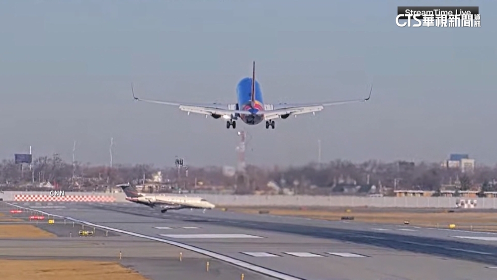 美西南航空班機降落險撞私人飛機　緊急拉高重飛