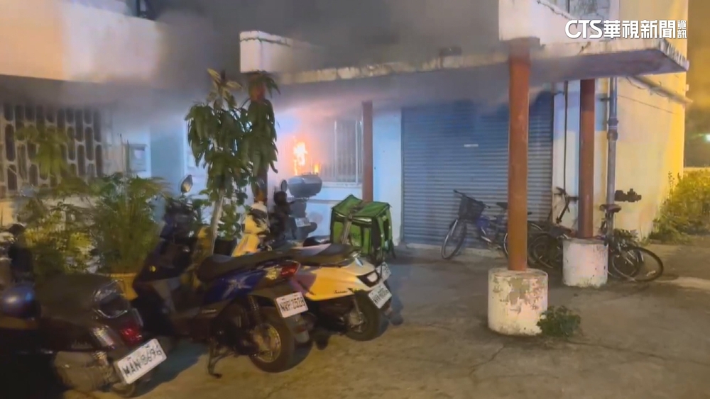 睡到一半被嗆醒！台中集合住宅深夜惡火　父女雙亡